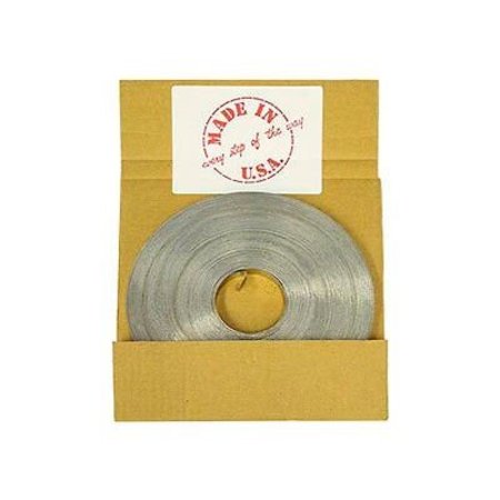 INDEPENDENT METAL STRAP CO. Independent Metal Stainless Steel Strapping w/Self Dispensing Box, 3/8"W x 200'L x 0.020" Thick 3820-SS